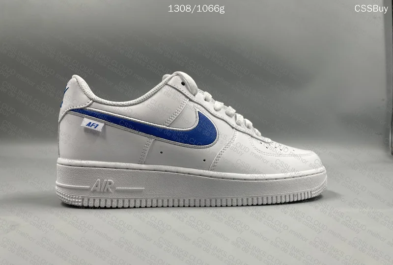 Nike Air Force 1 Low '07 (Blue Label White) 5