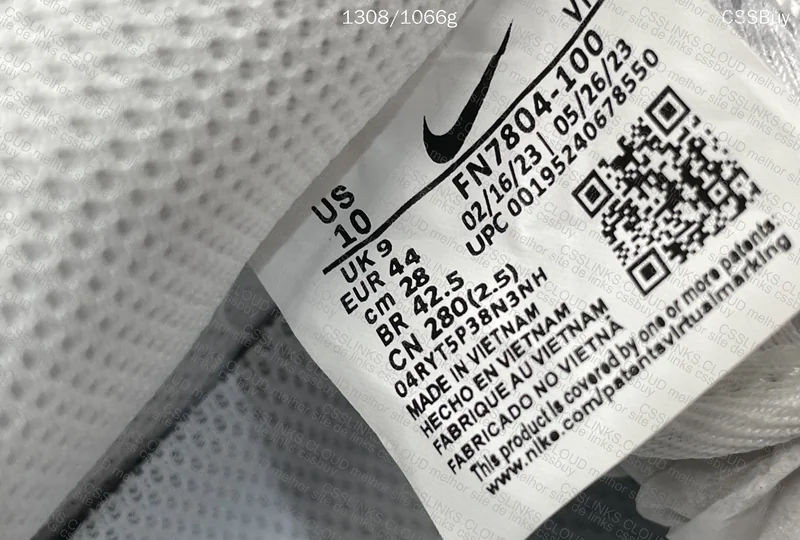 Nike Air Force 1 Low '07 (Blue Label White) 7