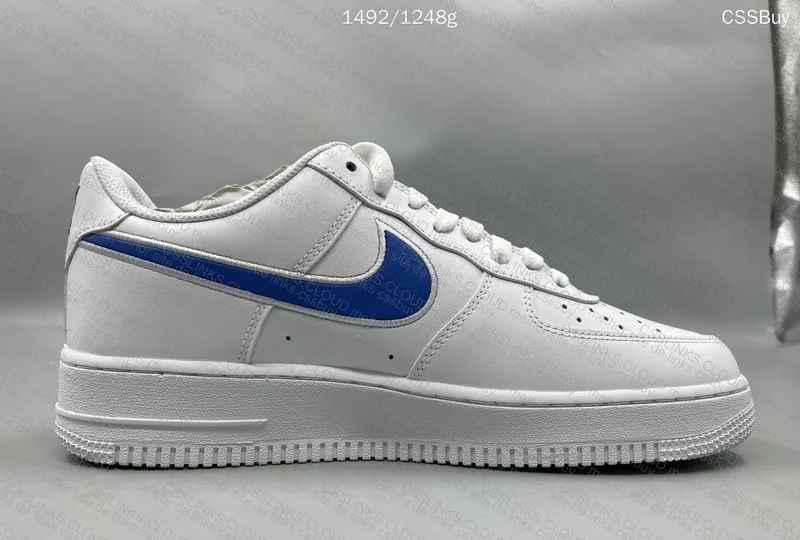 Nike Air Force 1 Low '07 (Blue Label White) 3