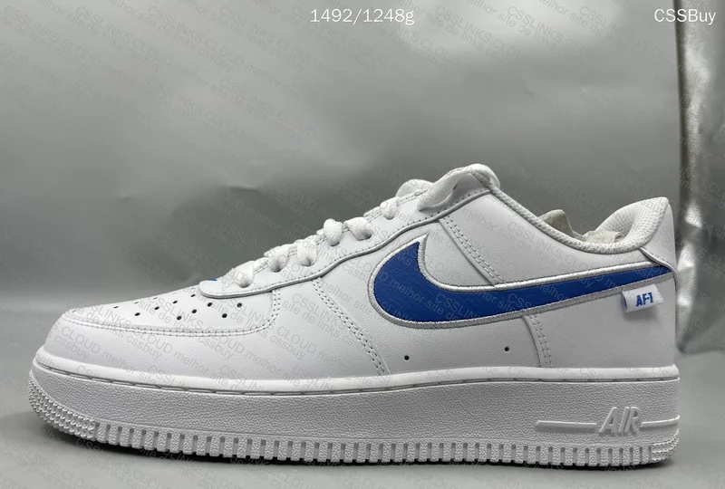 Nike Air Force 1 Low '07 (Blue Label White) 4