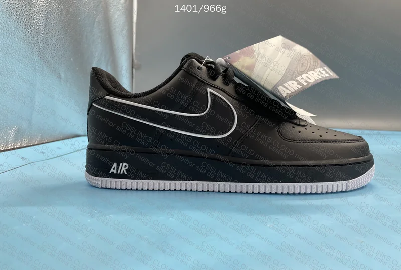 Nike Air Force 1 Low Black White 4