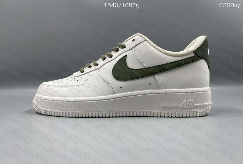 Nike Air Force 1 Low "Cream White Dark Green" 2