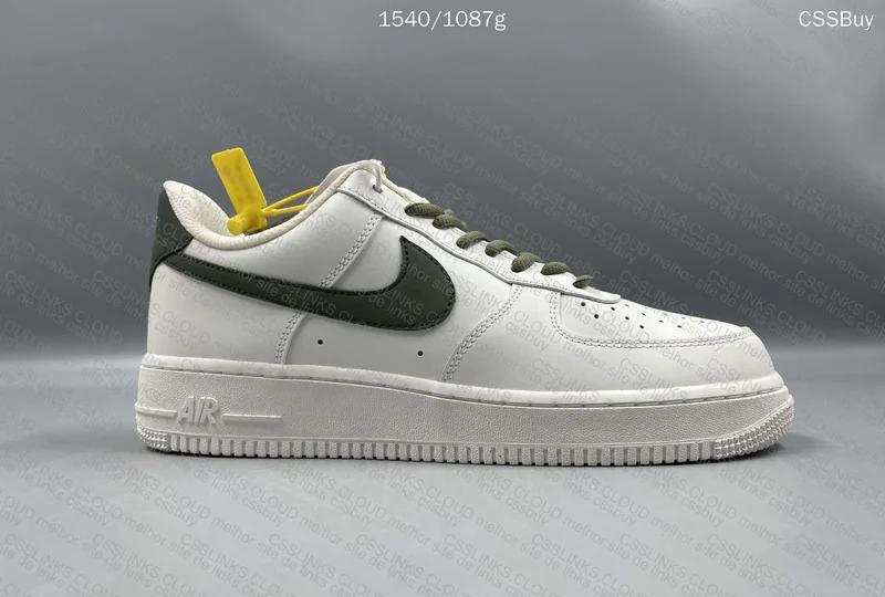 Nike Air Force 1 Low "Cream White Dark Green" 5