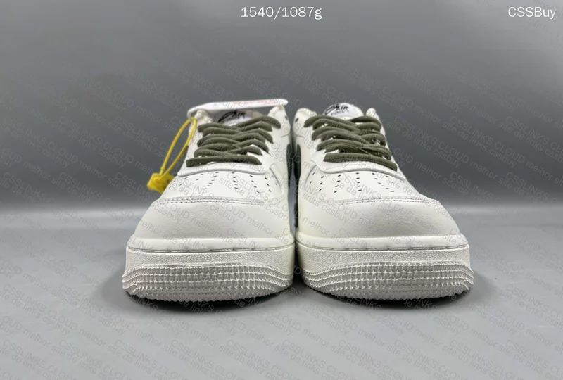 Nike Air Force 1 Low "Cream White Dark Green" 8
