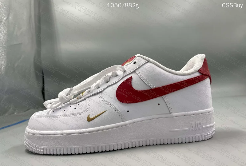 Nike Air Force 1 Low Essential Gym Red Mini Swoosh 2