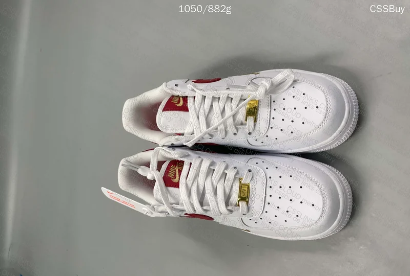 Nike Air Force 1 Low Essential Gym Red Mini Swoosh 4