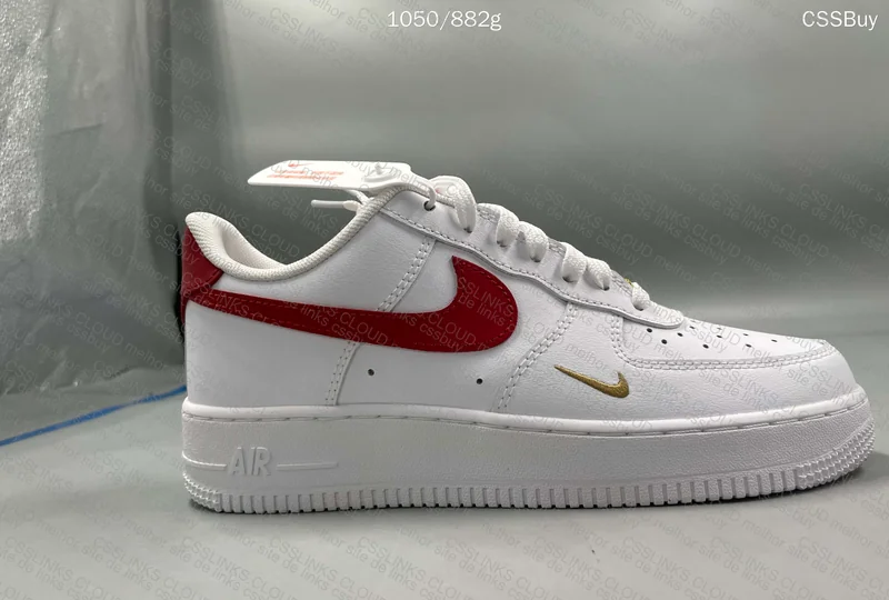 Nike Air Force 1 Low Essential Gym Red Mini Swoosh 7