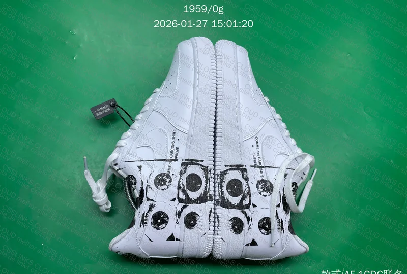 Nike Air Force 1 Low Supreme Comme des Garcons Shirt 8