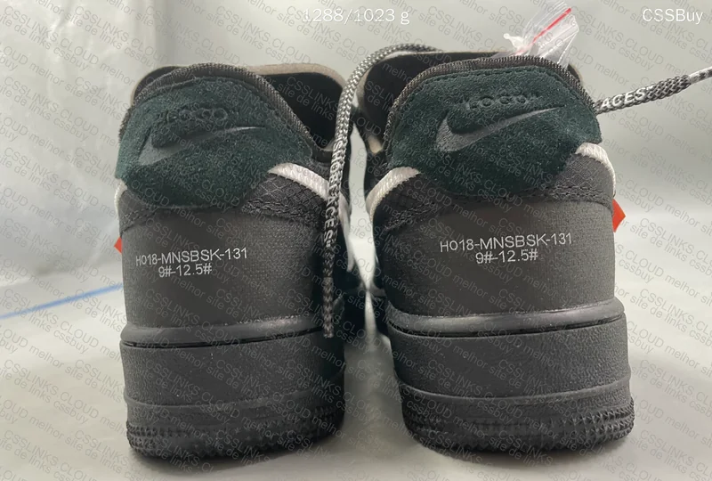 Nike Air Force 1 LowOff-White Black White