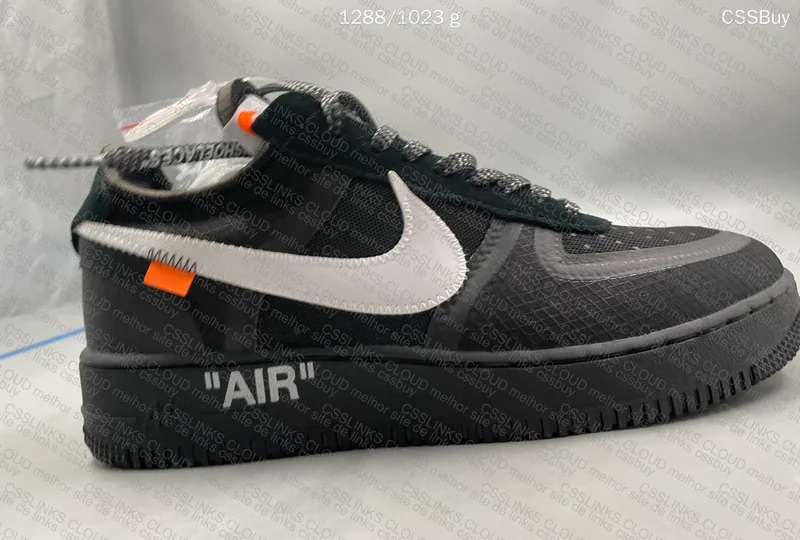 Nike Air Force 1 LowOff-White Black White 3