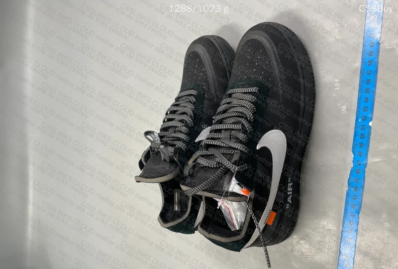 Nike Air Force 1 LowOff-White Black White 4