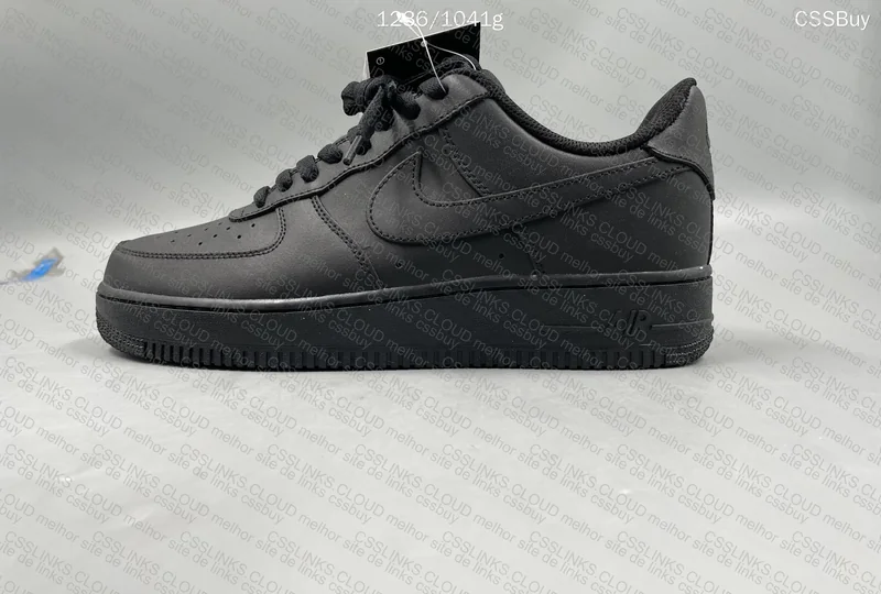Nike Air Force 1 Black 4