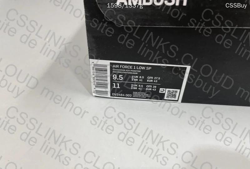Nike Air Force 1 x Ambush “Phantom” GL??? 11