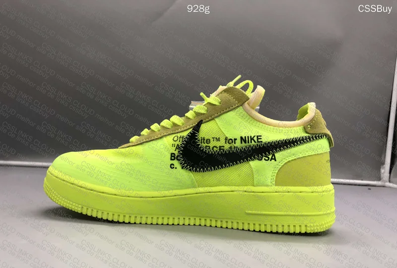 Nike Air Force 1 x Off-White - Volt 8