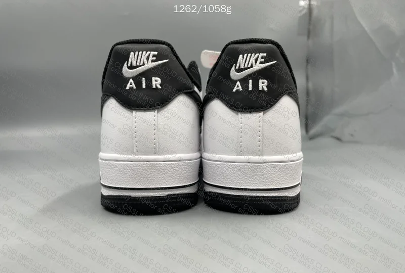 Nike Air Force 1'07 Black/White (DH7561 102) 2