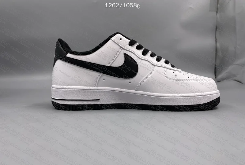 Nike Air Force 1'07 Black/White (DH7561 102) 4