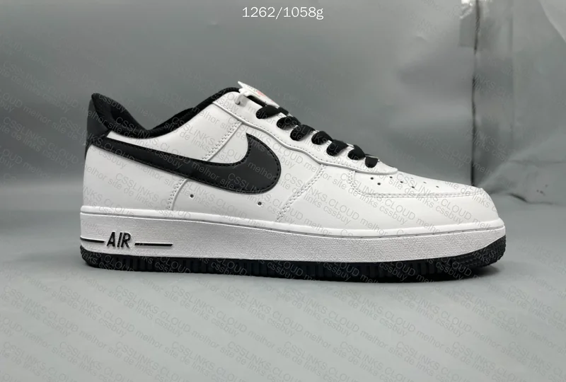 Nike Air Force 1'07 Black/White (DH7561 102) 9