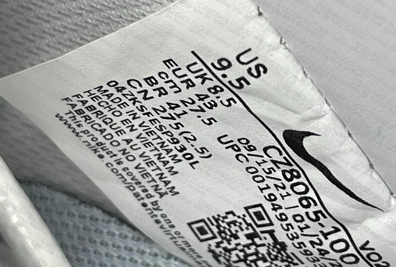 Nike Air Force NOCTA 1 Low White 9