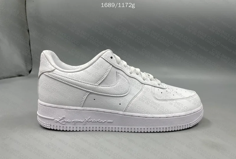Nike Air Force NOCTA 1 Low White with Measurements 2