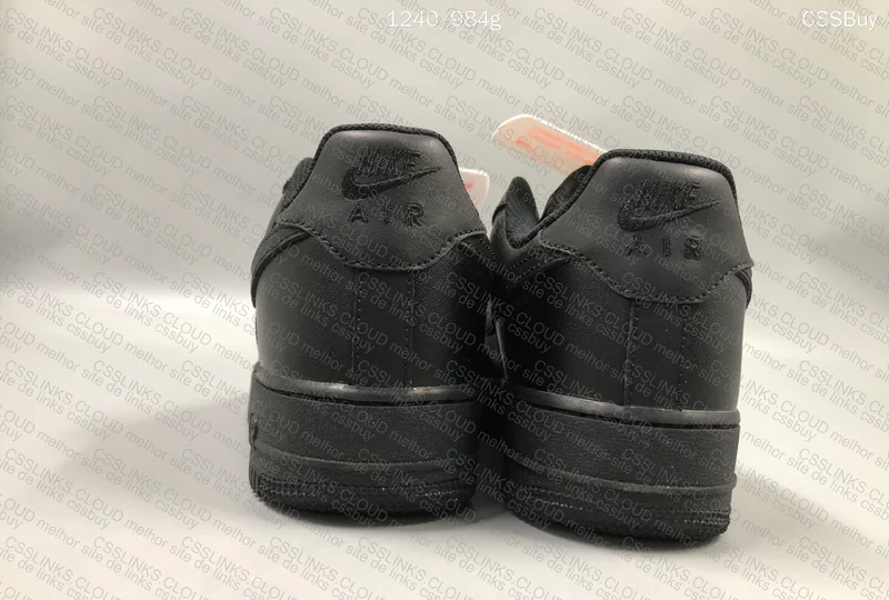 Nike Air Force Black Sadesa 3