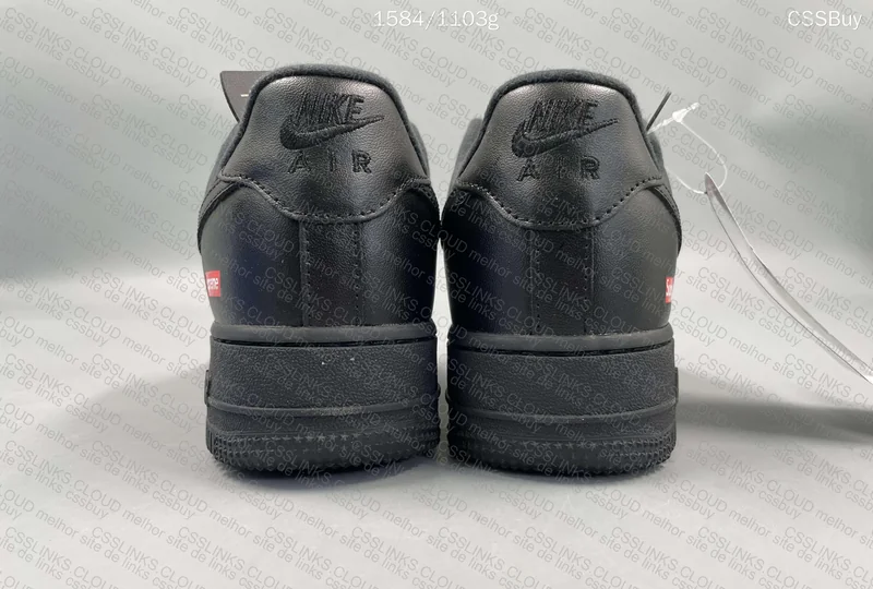 Nike Air Force Supreme Black 4