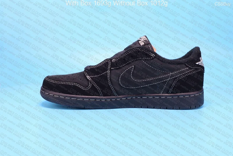 Nike Air Jordan 1 (BLACK PHANTOM) Travis Scott 4