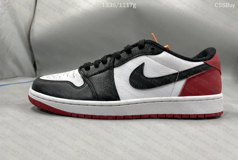 Nike Air Jordan 1 Black Toe OG aj1 6