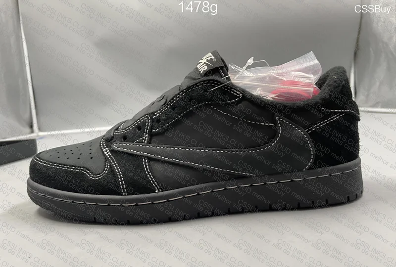 Nike Air Jordan 1 Low Black Phantom 2