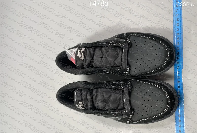 Nike Air Jordan 1 Low Black Phantom 3