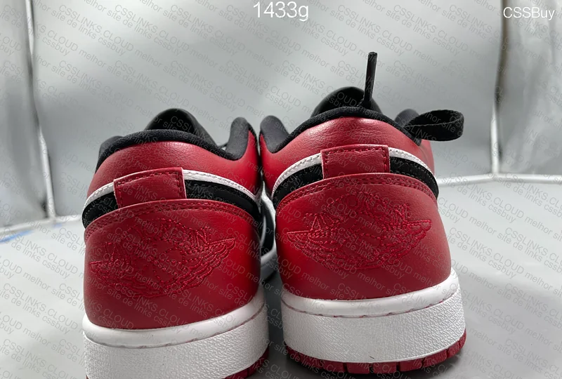 Nike Air Jordan 1 Low 'Black Toe' 6