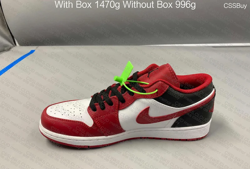 Nike Air Jordan 1 Low Gym Red Black - DT 3