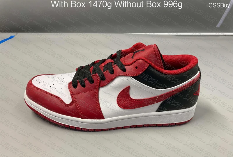 Nike Air Jordan 1 Low Gym Red Black - DT 4