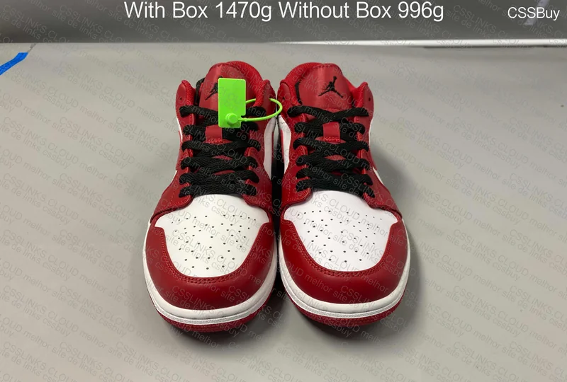 Nike Air Jordan 1 Low Gym Red Black - DT 6