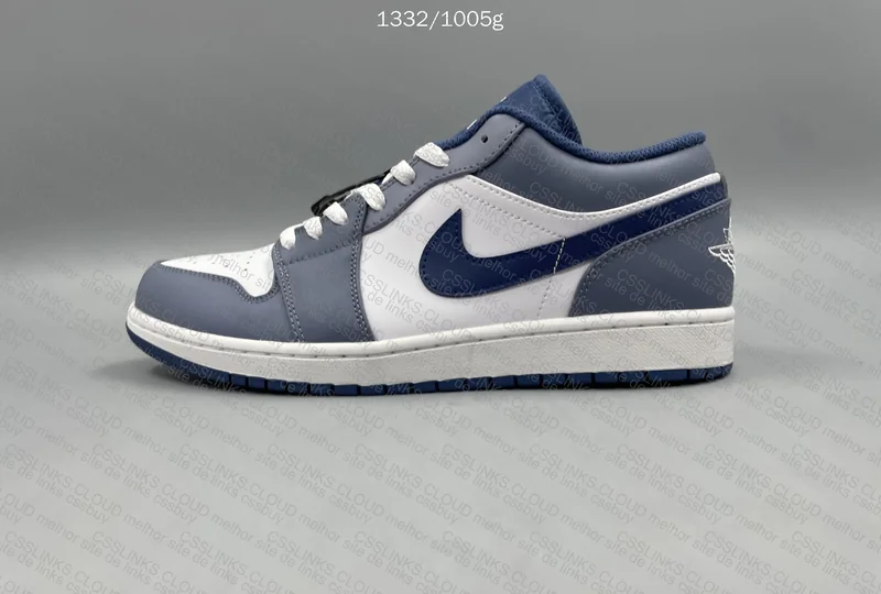 Nike Air Jordan 1 Low Slate Blue Navy 8