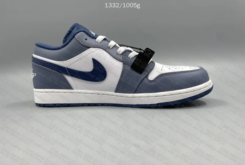 Nike Air Jordan 1 Low Slate Blue Navy 9