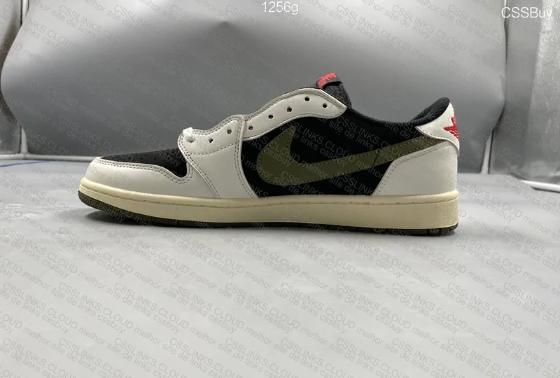 Nike Air Jordan 1 Low Travis Scott Olive Green 4