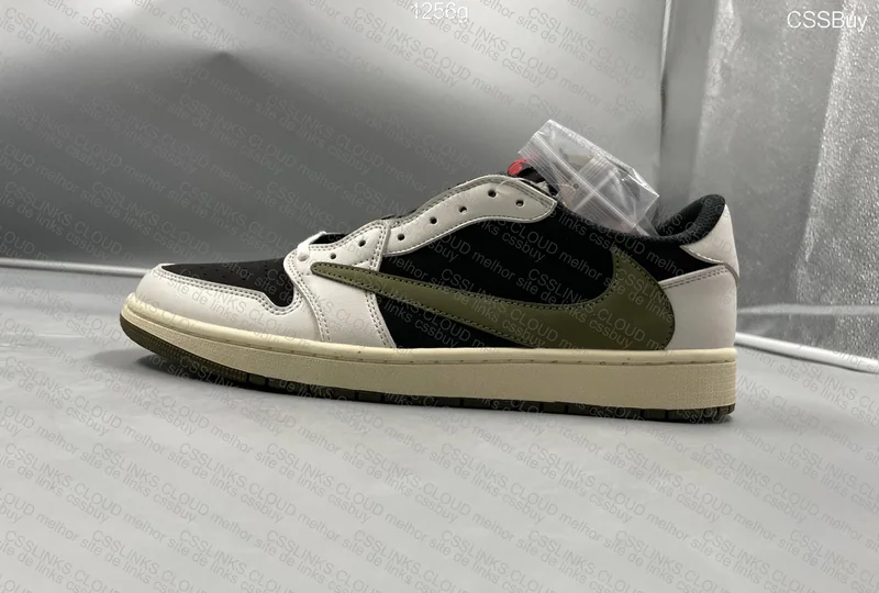 Nike Air Jordan 1 Low Travis Scott Olive Green 7