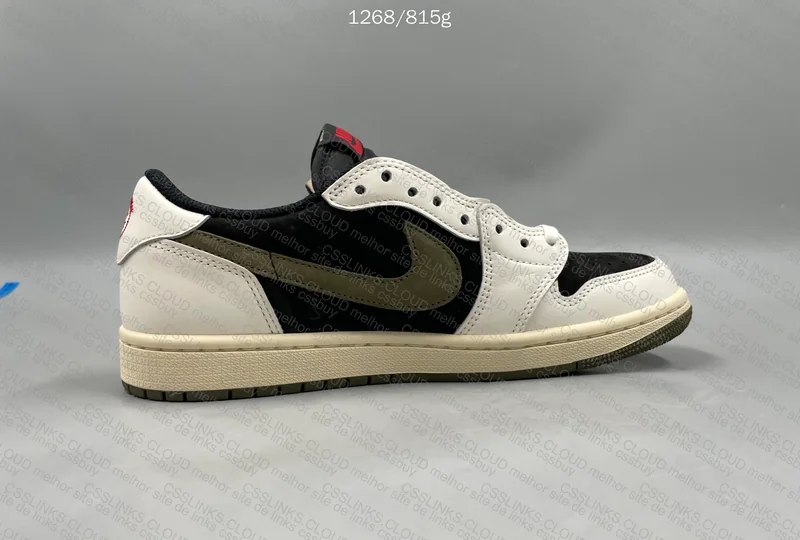 Nike Air Jordan 1 Low Travis Scott "Olive" MOFADO