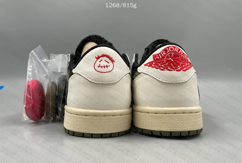 Nike Air Jordan 1 Low Travis Scott "Olive" MOFADO 2