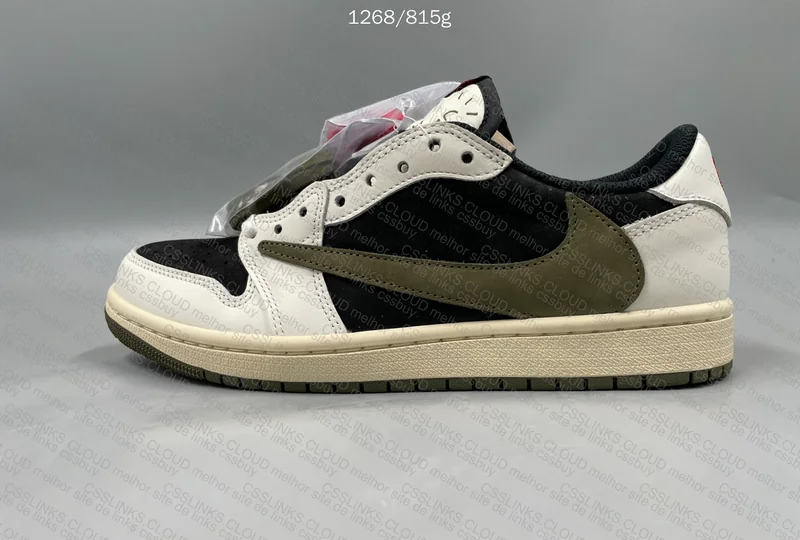 Nike Air Jordan 1 Low Travis Scott "Olive" MOFADO 4