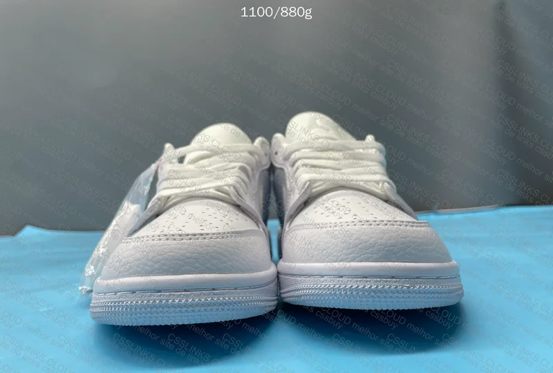 Nike Air Jordan 1 Low Triple White 6