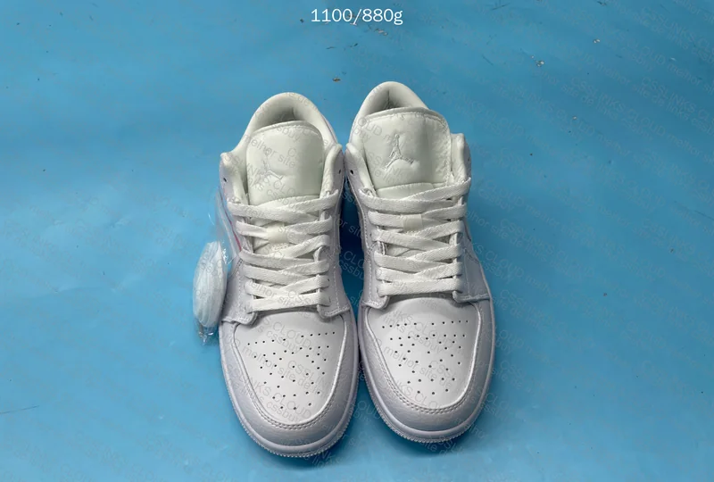 Nike Air Jordan 1 Low Triple White 8
