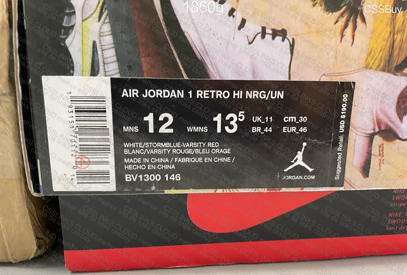 Nike Air Jordan 1 Retro High Union Los Angeles Storm Blue