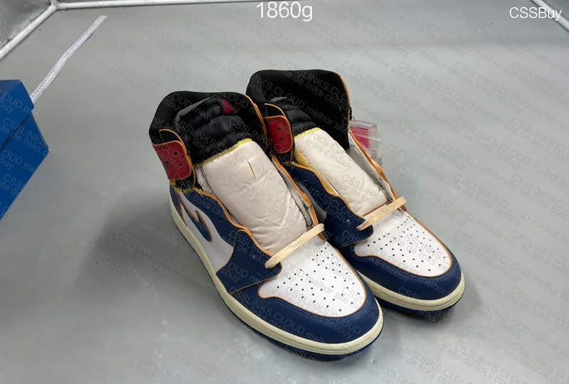 Nike Air Jordan 1 Retro High Union Los Angeles Storm Blue 5