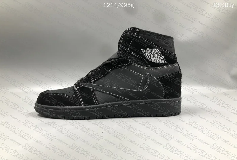 Nike Air Jordan 1 Travis Scott Black Phantom High Fantasy 3