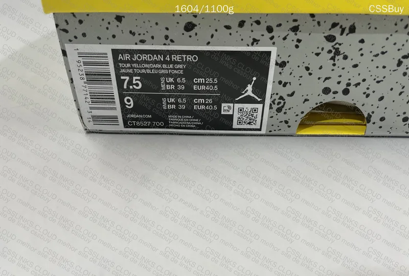NIKE AIR JORDAN 4 " LIGHTNING " 10