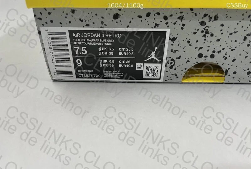 NIKE AIR JORDAN 4 " LIGHTNING " 11