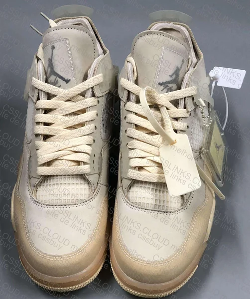 Nike Air Jordan 4 Off White “ SAIL” 2