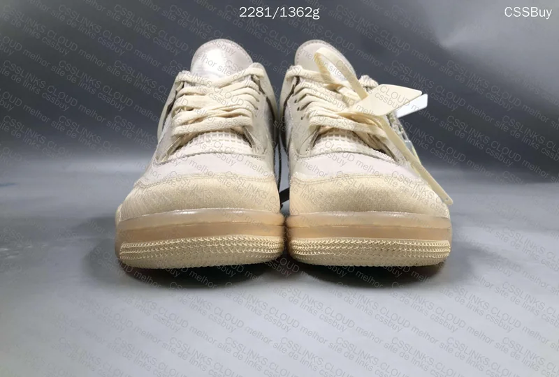 Nike Air Jordan 4 Off White “ SAIL” 3
