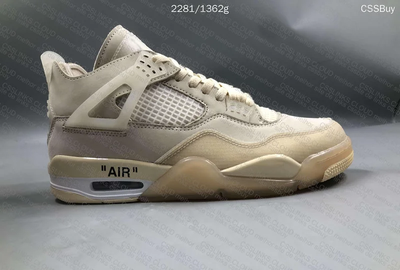 Nike Air Jordan 4 Off White “ SAIL” 7